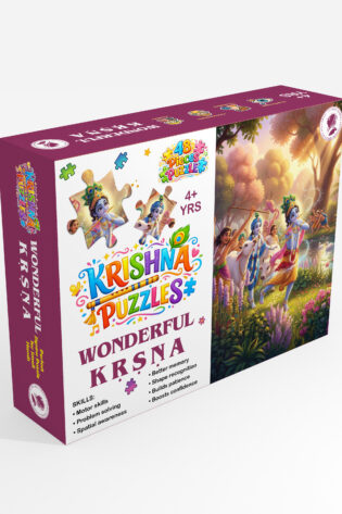 Wonderful Kṛṣṇa: 48-Piece Jigsaw Puzzle