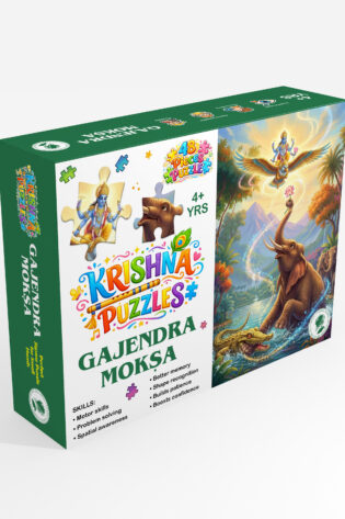 Gajendra Mokṣa: 48-Piece Jigsaw Puzzle